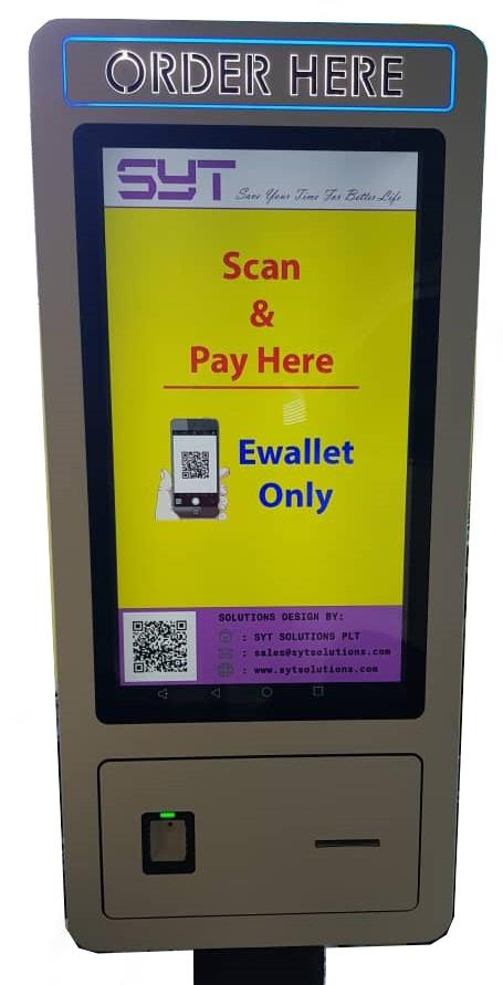 WEON self-service ordering kiosk